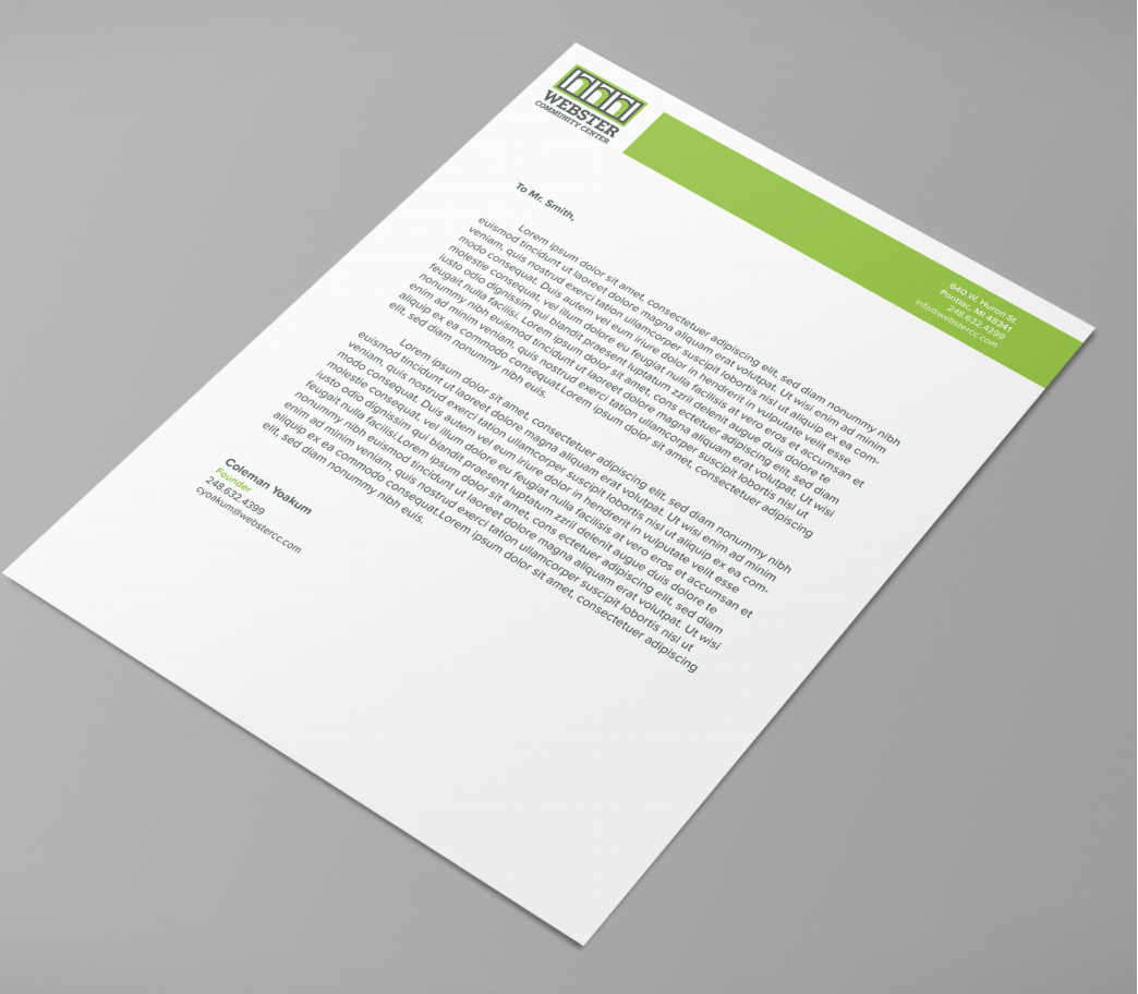 Letterhead Concept Design