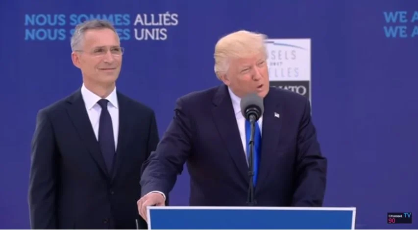 Trump speaks of 'the NATO of the future'