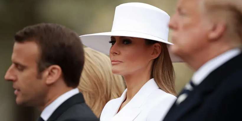 CNN exploits a a rare glimpse of the candid Melania