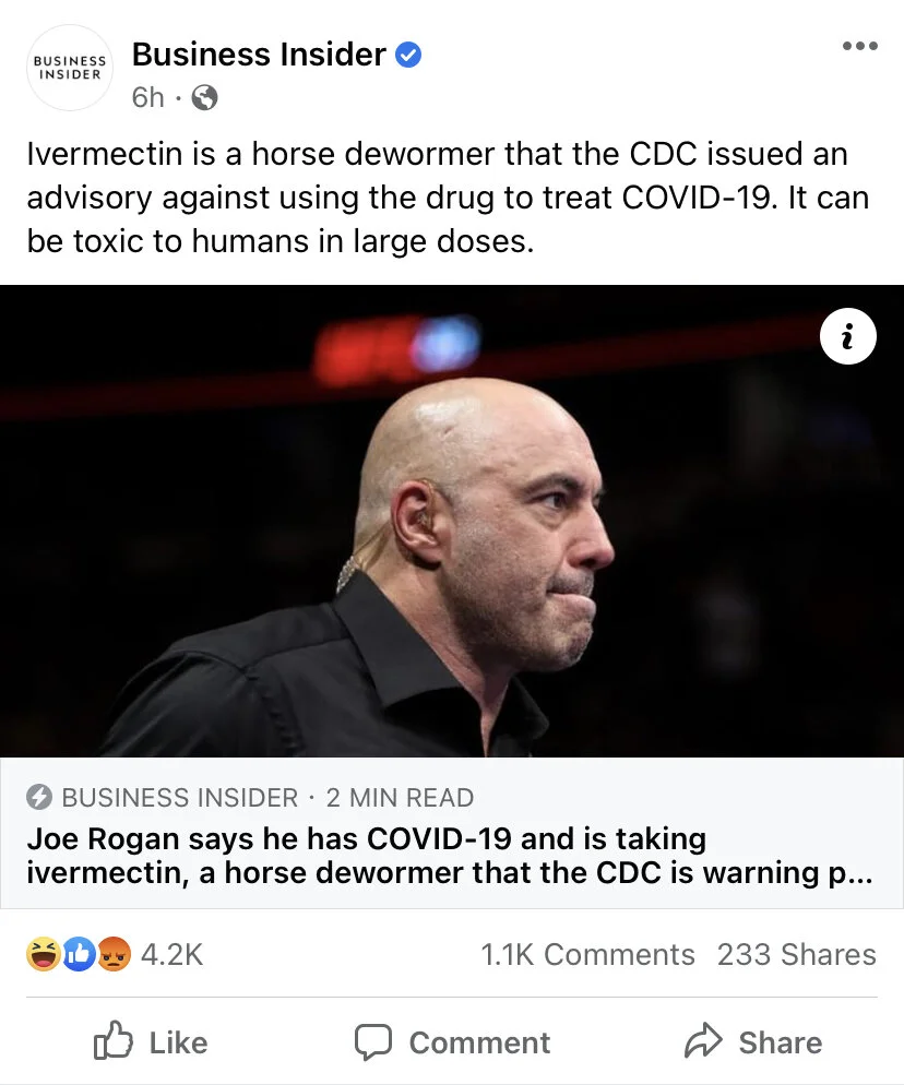 News media backstab Joe Rogan with easily disprovable Covid lie