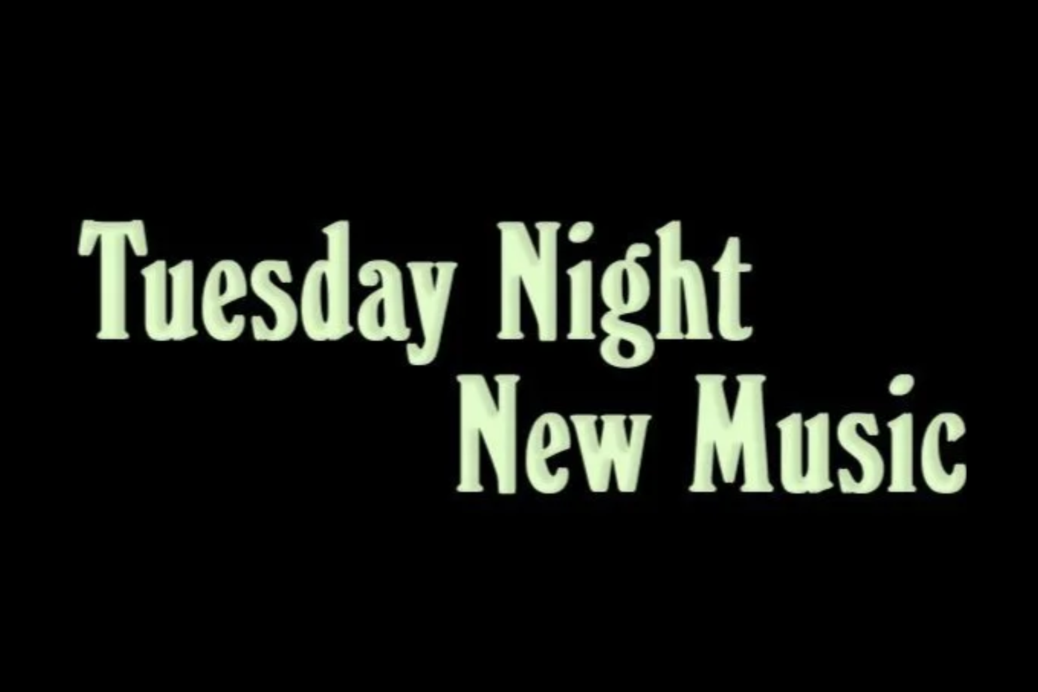 NEC Tuesday Night New Music