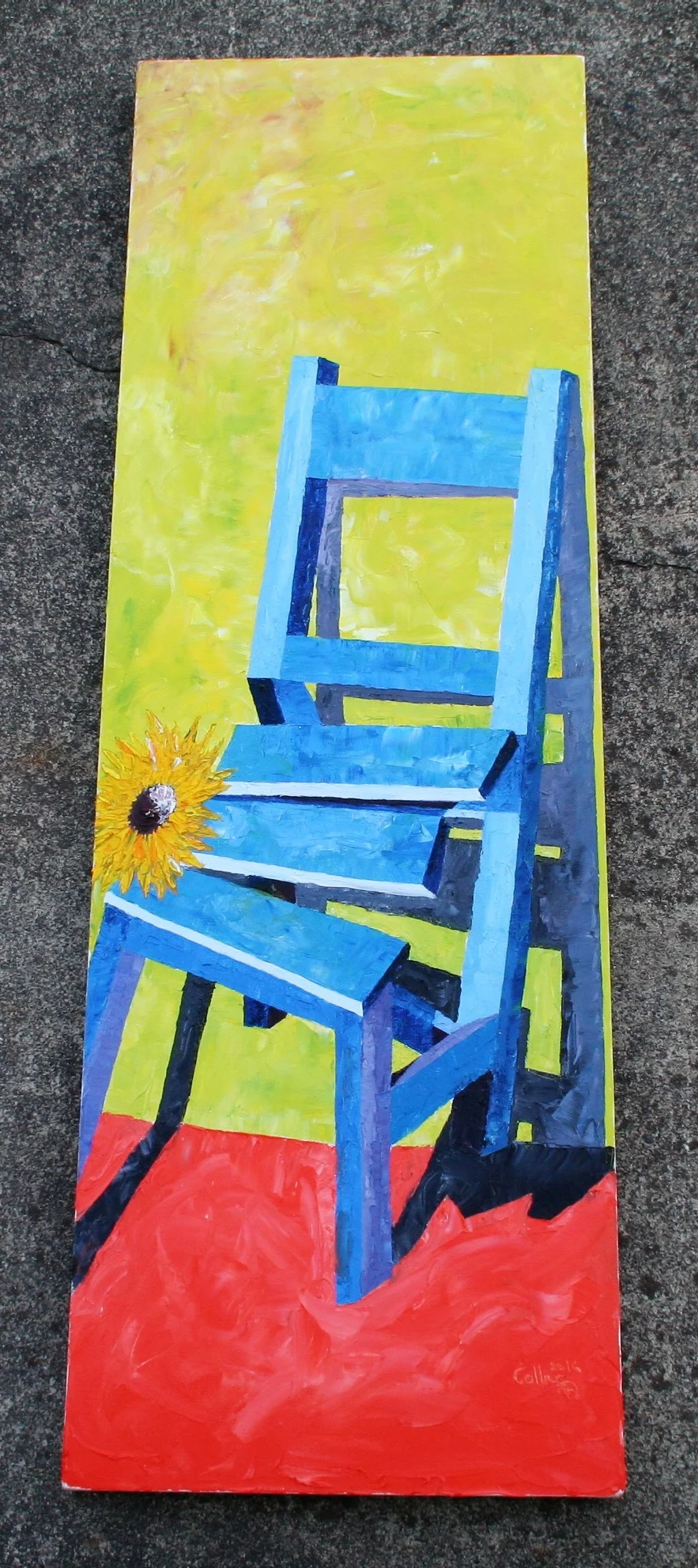 Blue Chair 2016 - For Sale
