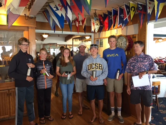 Team SB finishes 1-2 at SBYC Skiff Fest