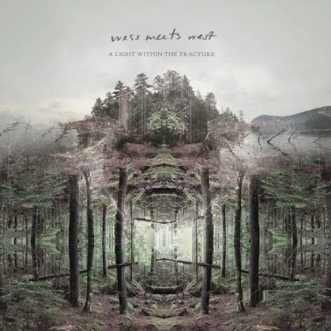 Album artwork for A Light Within the Fracture, Wess Meets West’s new album.