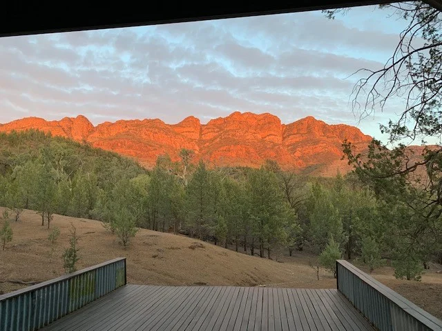 Pre sunrise glow
