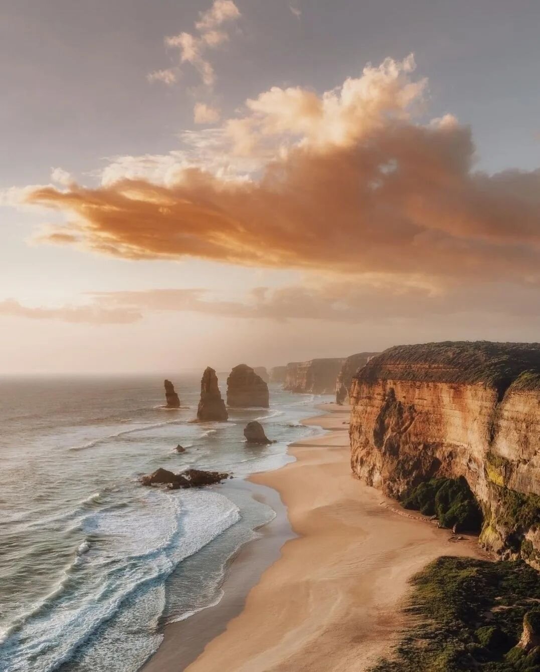 The Great Ocean Road in Victoria. A gem of hidden secrets and famous for its luxury accommodation along an incredibly scenic self-drive itinerary. 

While we suggest a minimum three days to absorb this area, we can arrange full-day heli trips from Me