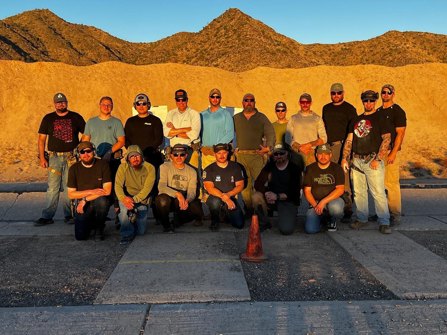 Pistol 2 class complete this past Sunday in Casa Grande, AZ. Good work. Congrats to our @liveagonic and @leupoldoptics top shot. 
__________

#arizona #casagrande #getshooty #baersolutions #getoutandtrain #progreessnotperfection