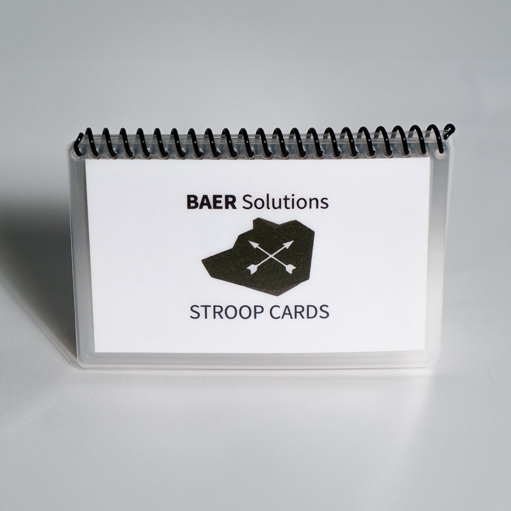 Stroop Cards