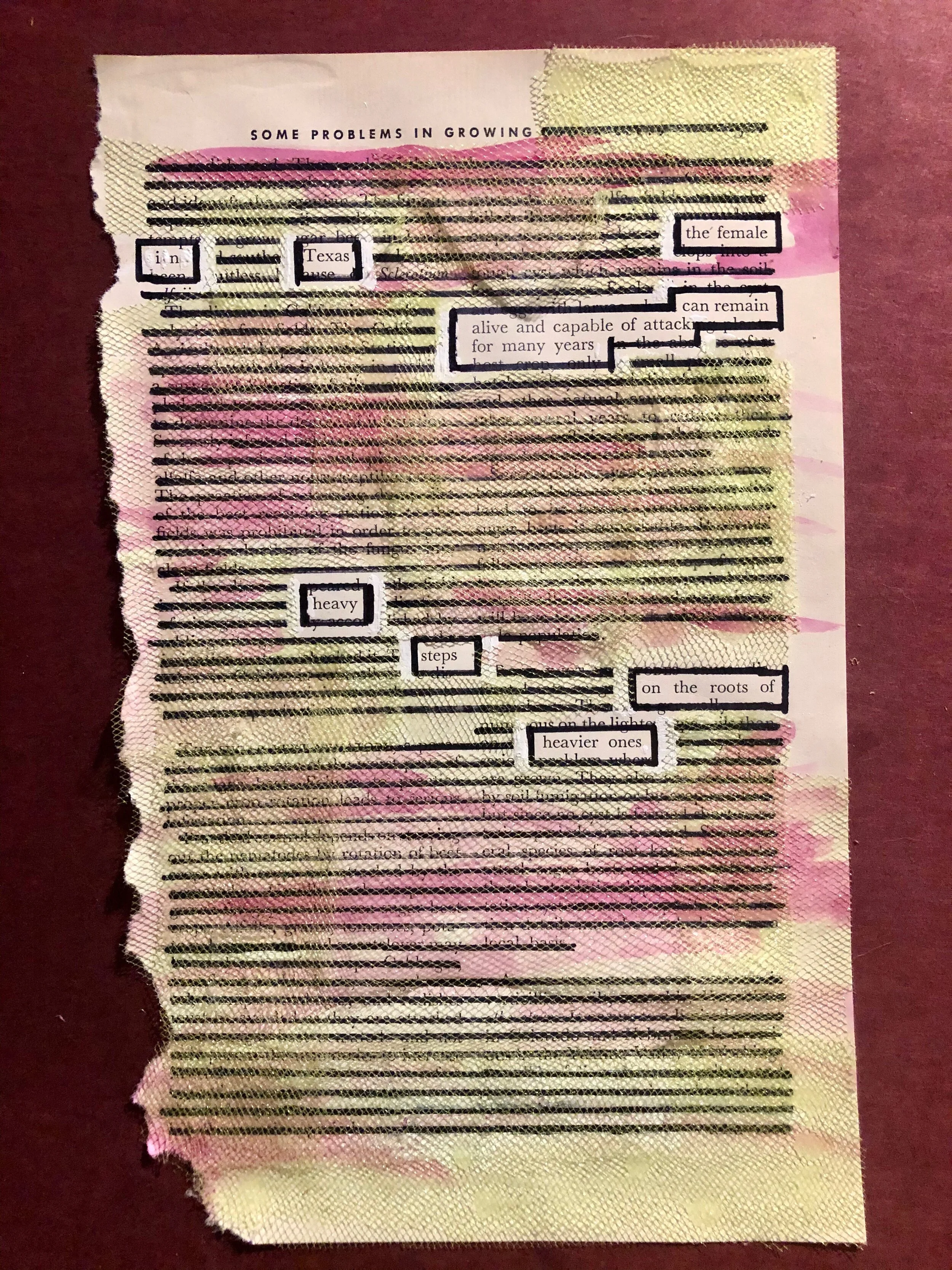 Some Problems in Growing