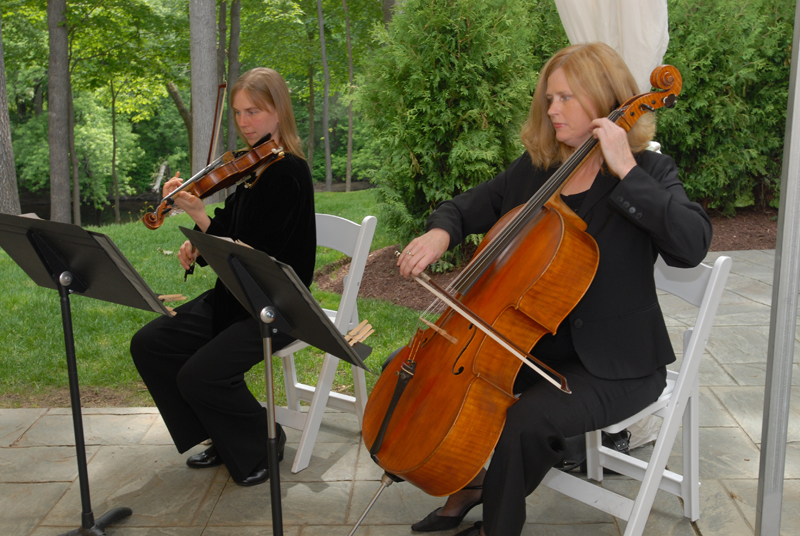Violin & Cello Duo at the Riverview in Simsbury CT