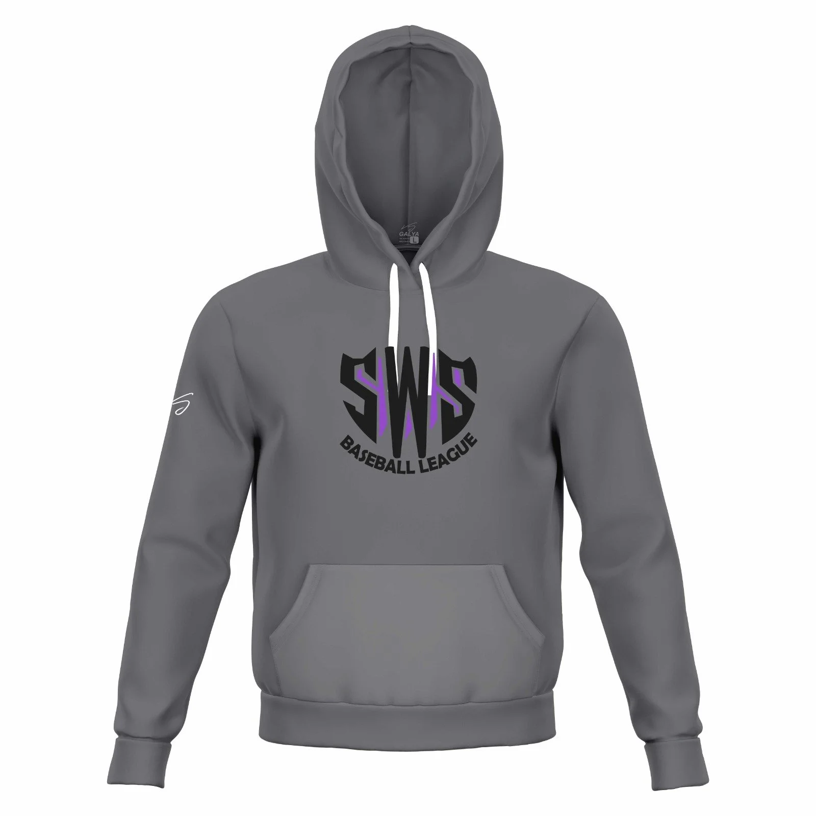 GALYA - SWS BASEBALL - HOODIE -  POLYCOT