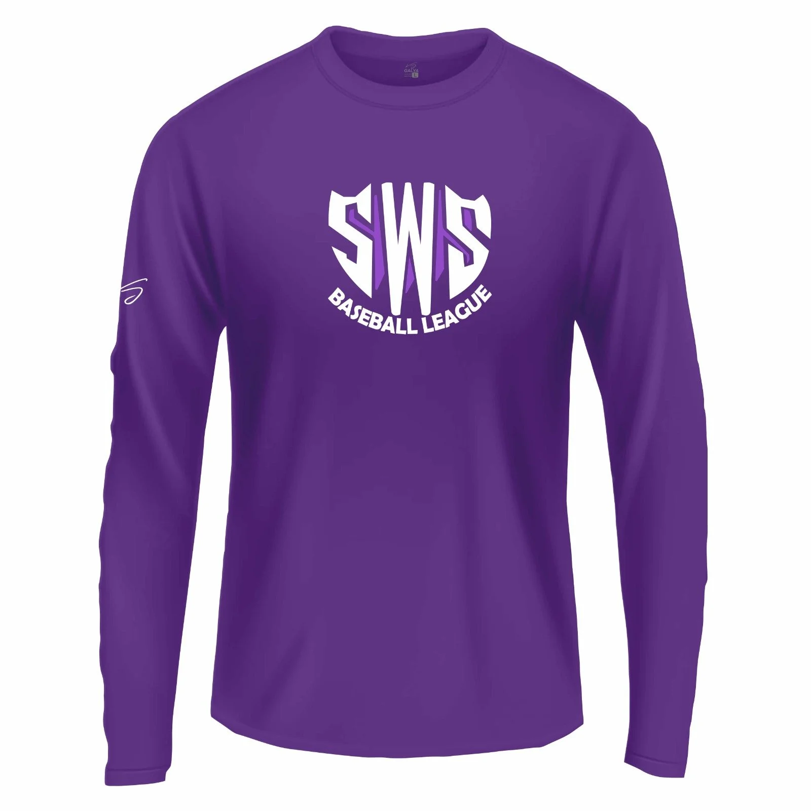 GALYA - SWS BASEBALL  -LONG T  - POLYCOT