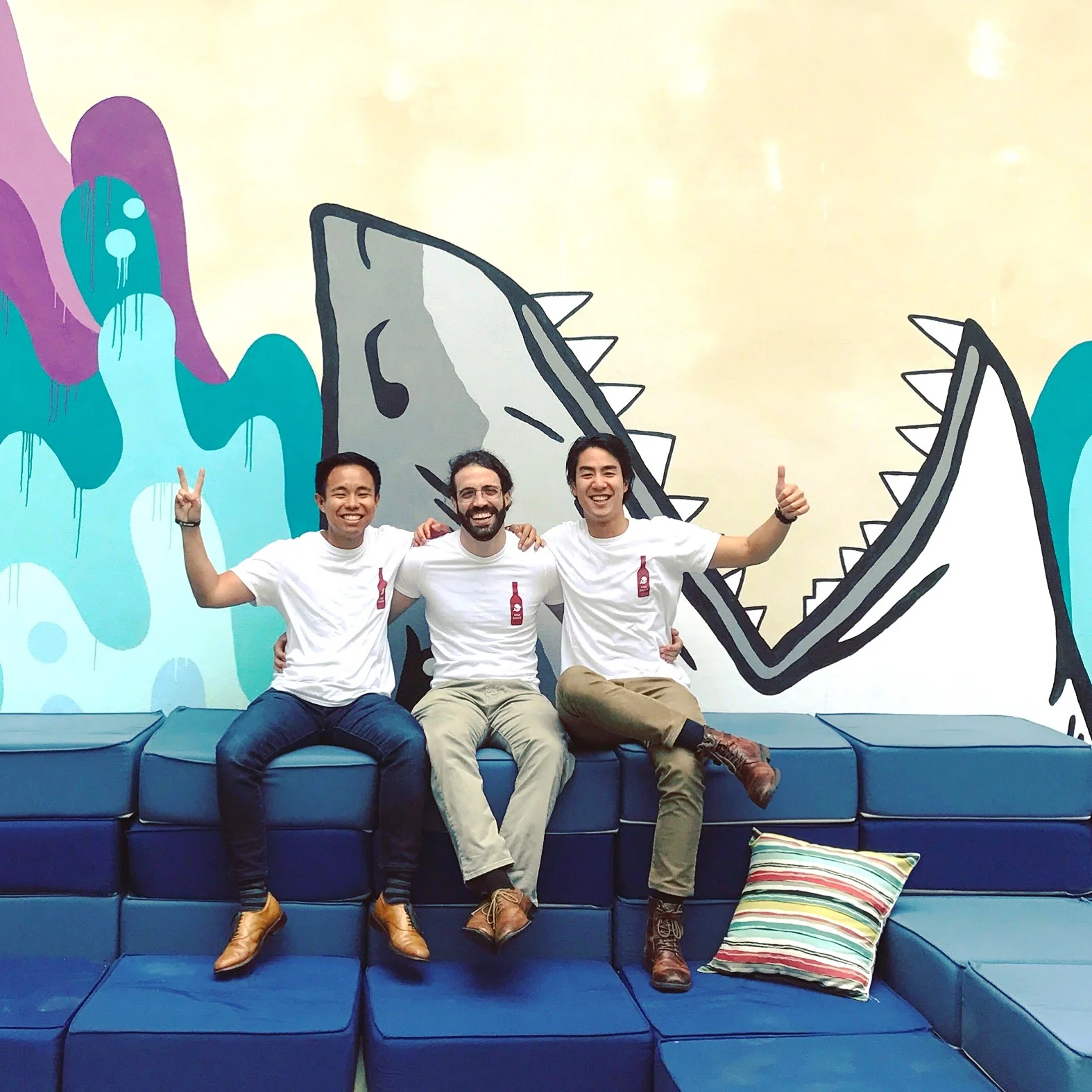 The Fish Sauce Team (Elton, Christian, Wilson)