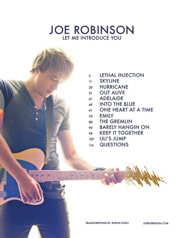 Let Me Introduce You Songbook Pdf Joe Robinson