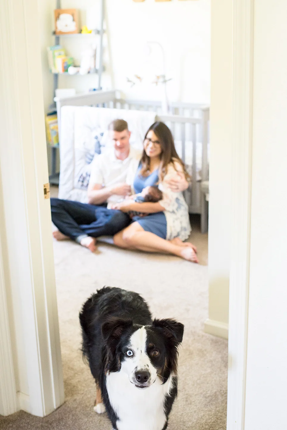 at home lifestyle session with baby vancouver washington
