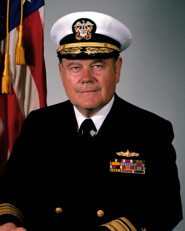 Figure SEQ Figure \* ARABIC 1 . Rear Adm. Wayne E. Meyer. Photo: US Navy