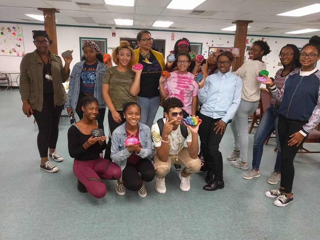 Workshop with the youth of "We Care"