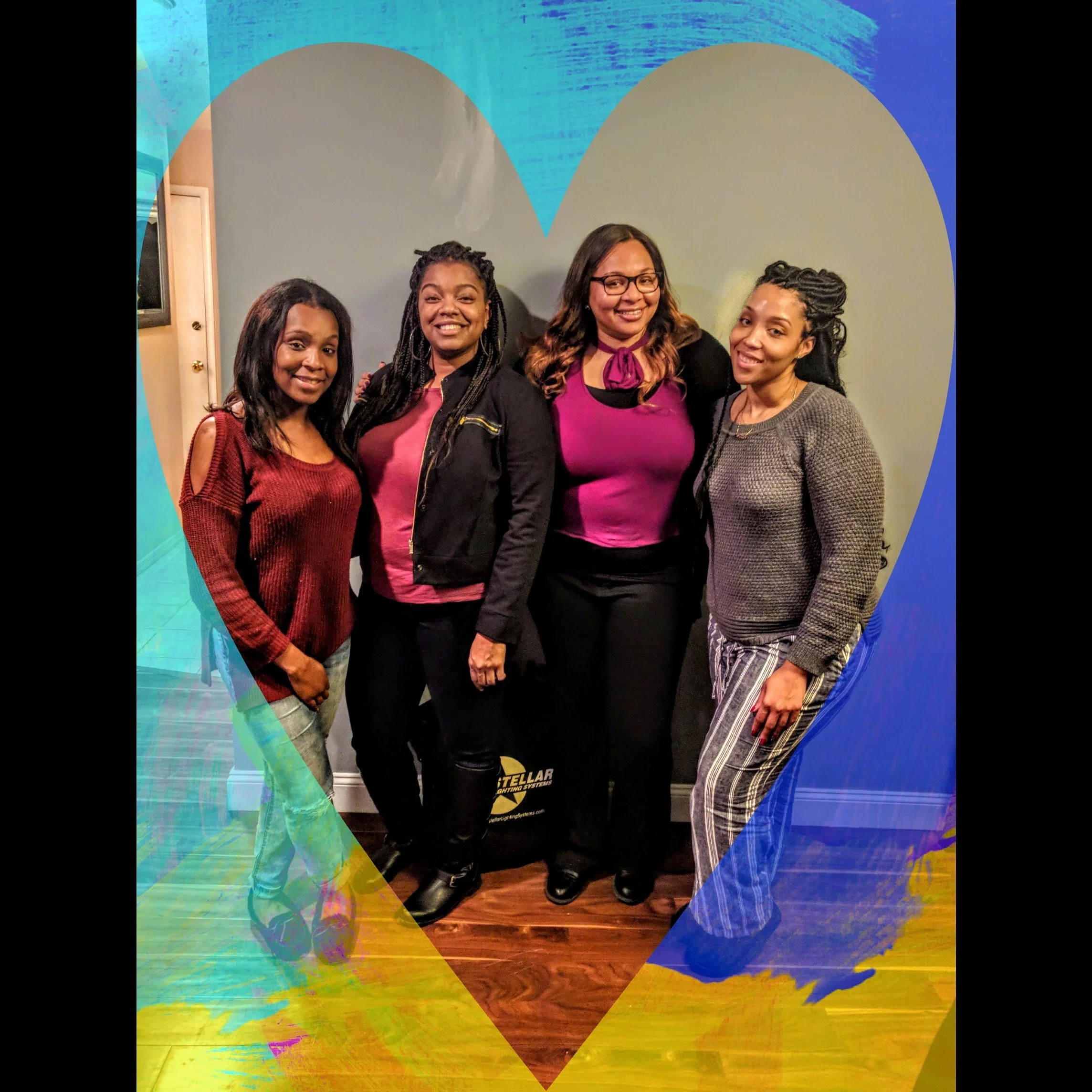 With the ladies of Creative Danger Podcast