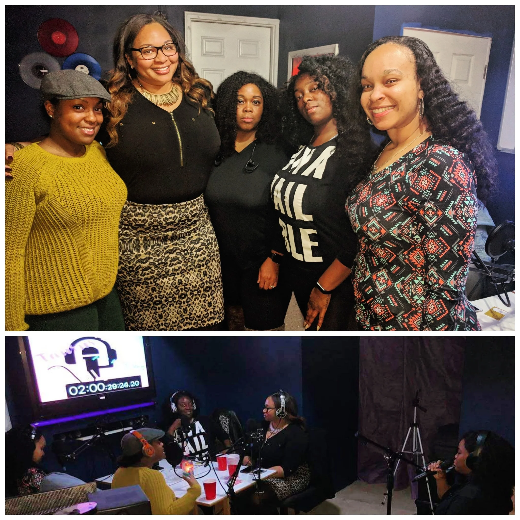With the ladies of Dope and Diverse Podcast