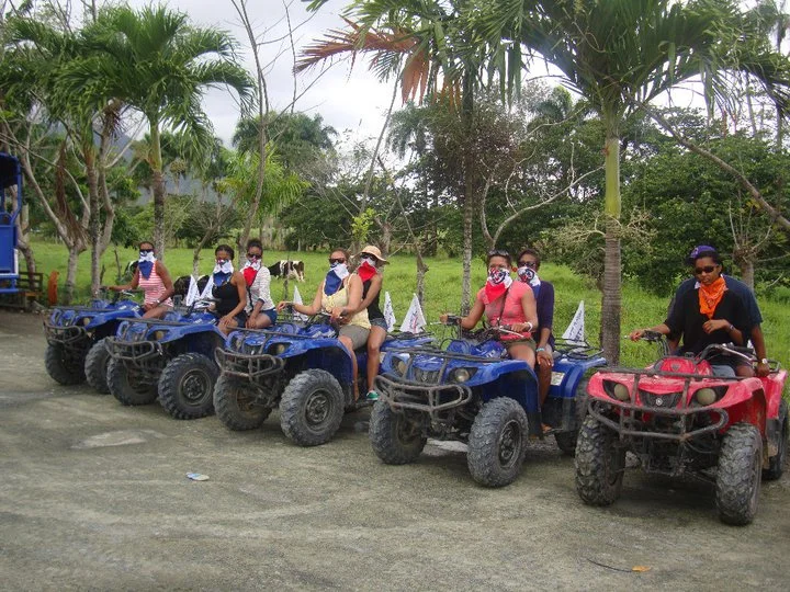 Santiago, ATV riding in DR