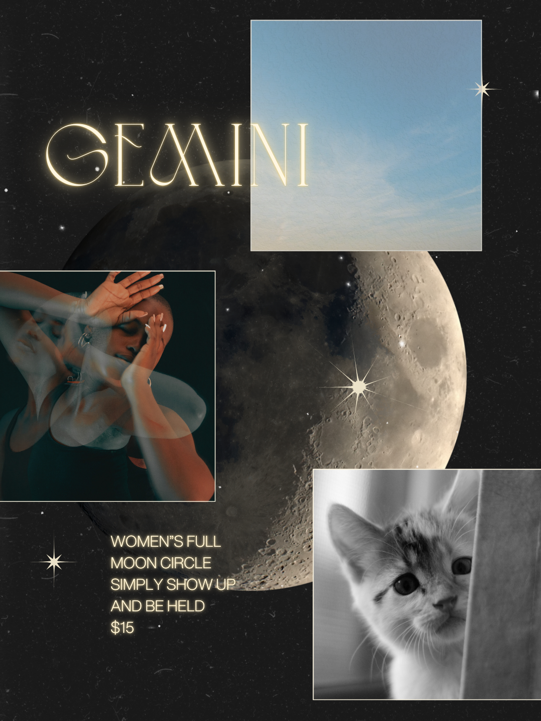 ✨ Full Moon in Gemini Women’s Circle ✨ with Conscious Connected Breathwork