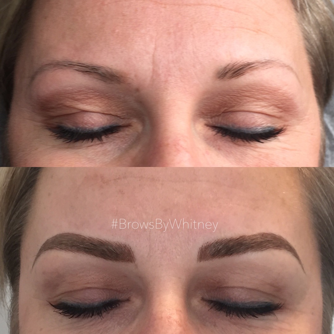 Microblading Before And After Pictures Brows By Whitney