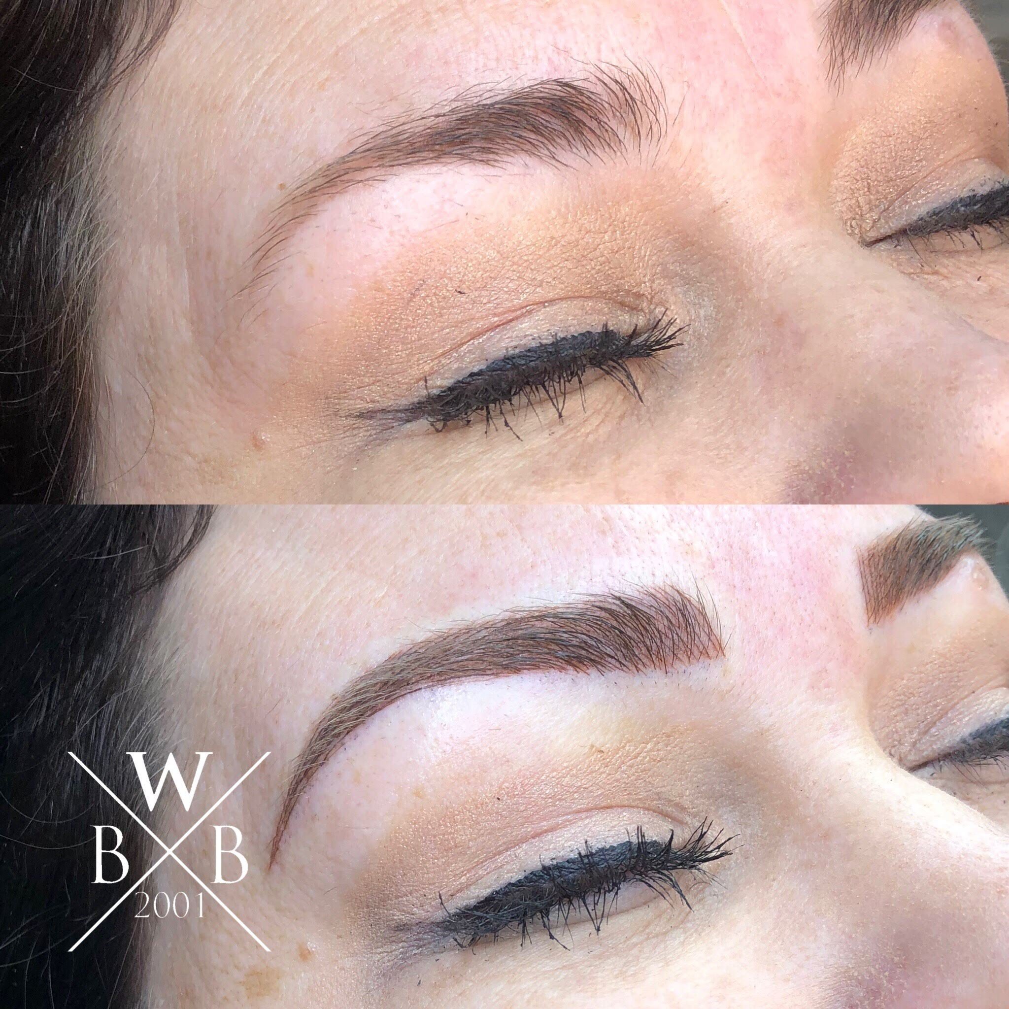 What Its Really Like to Get Permanent Eyebrow Tattoos See Before and  After  Glamour