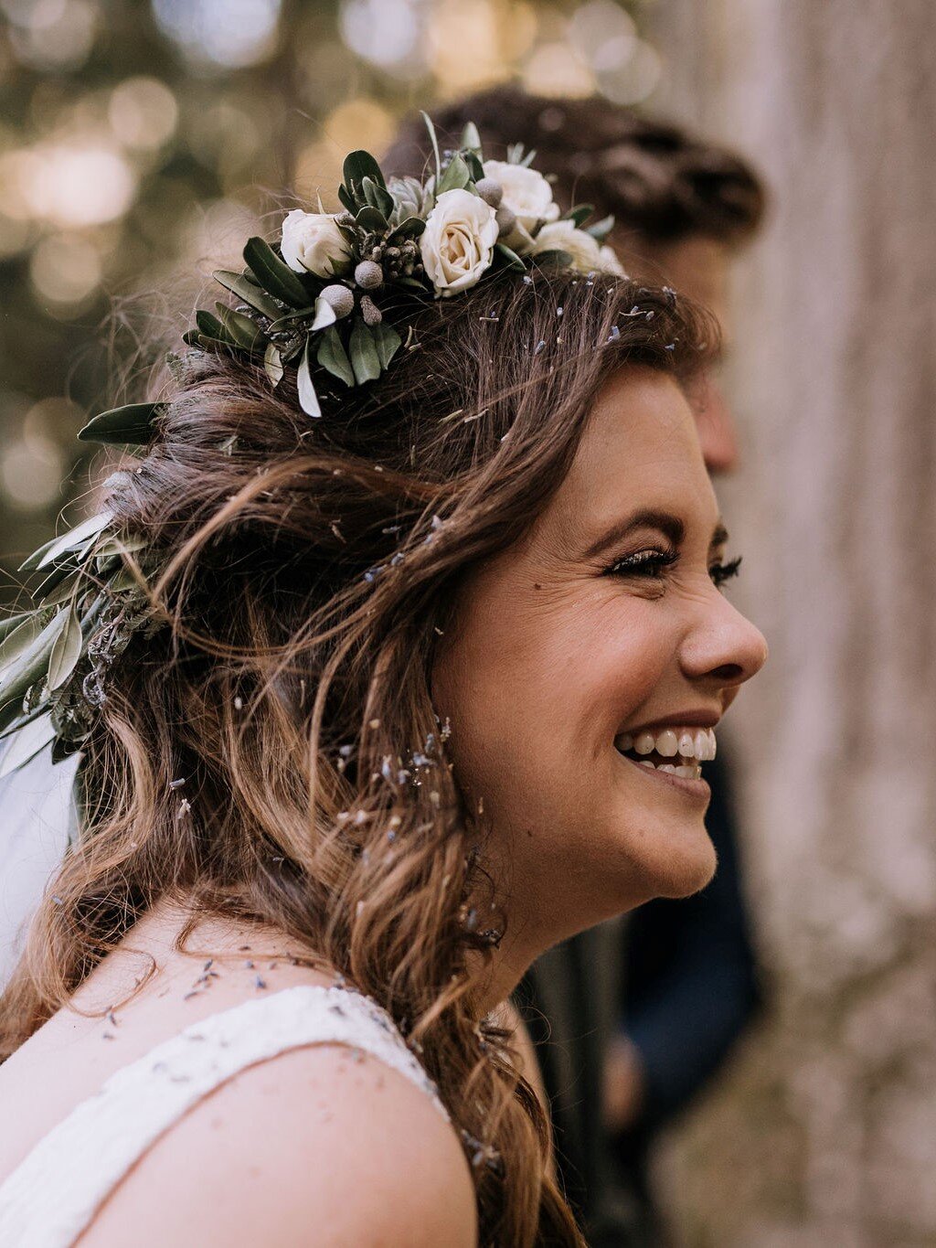 pacific-engagements-lake-crescent-lodge-wedding-hairstyles-flower-crown-bride-hair-styles