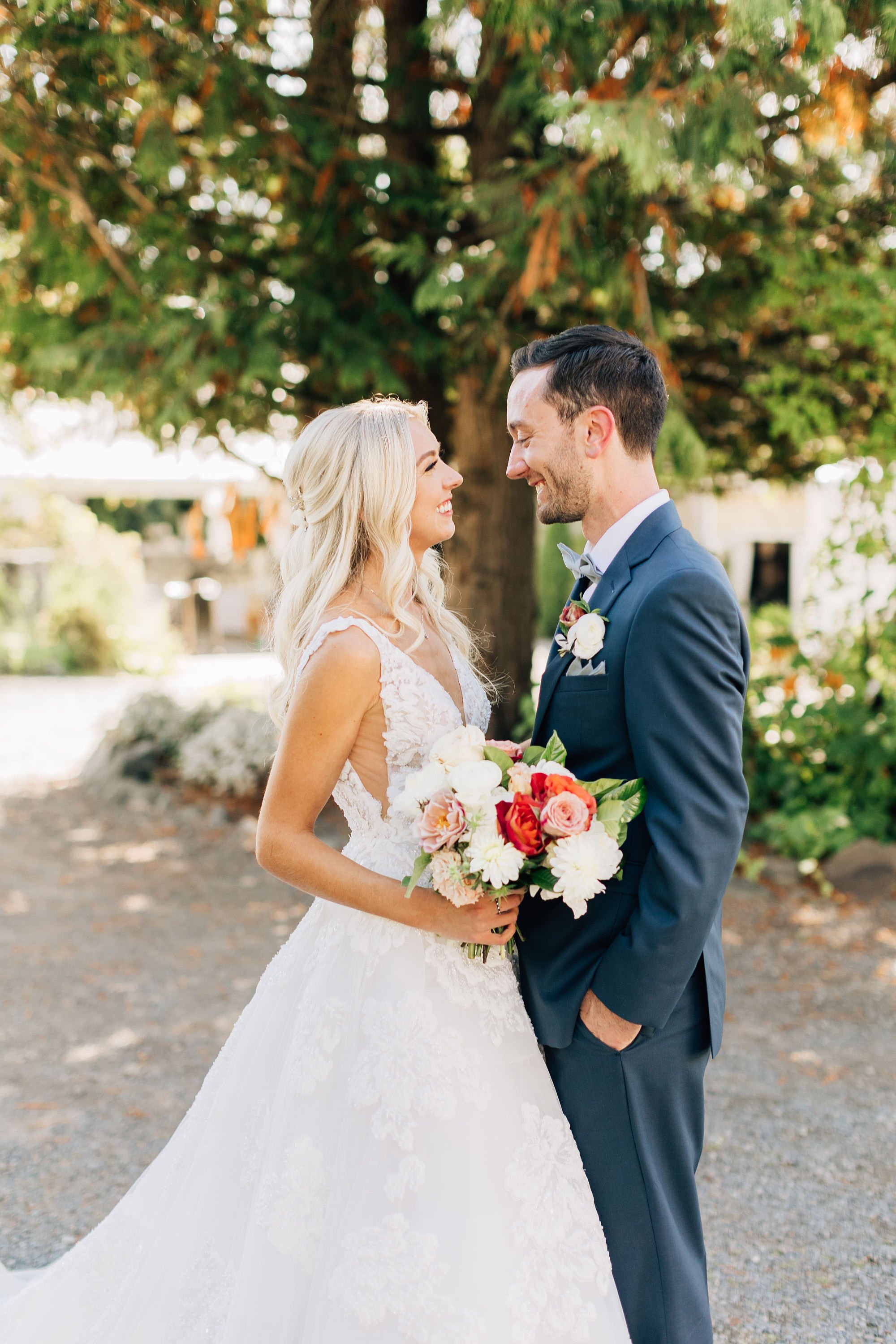 pacific-engagements-bride-and-groom-first-look-wedding-chateau-lill