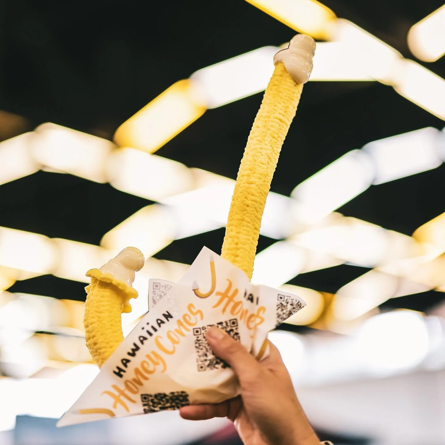 Hawaiian Honey Cones