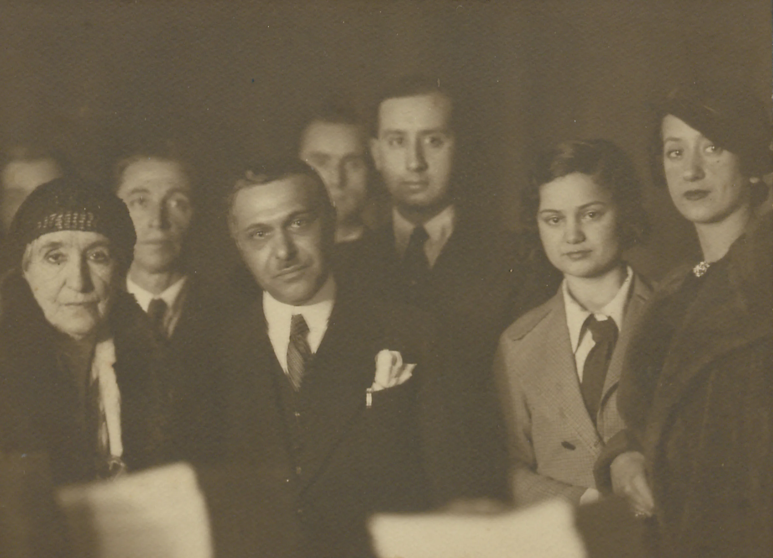 Aziz Ogan with his daughter Jale İnan, Aziz Ogan Collection