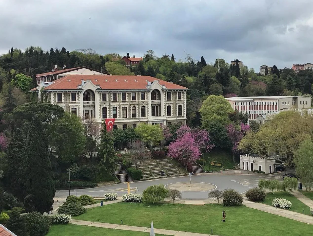 The “steps” at Bosphorus University, Istanbul.