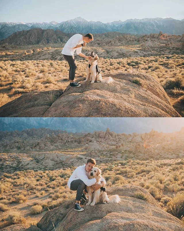 Living my best life with my best friend. I was recently on a camping trip with Milo and Scout and got to try out all the new adventure gear from @zippypaws. If you are a pet owner I 10/10 recommend checking out their stuff. Really durable toys, and e
