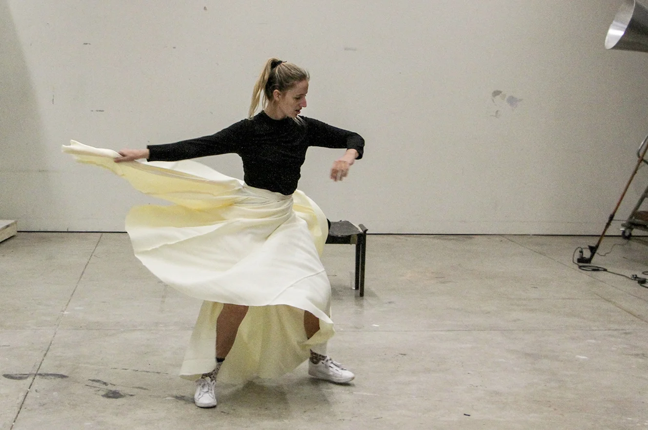 Jessica and the knife skirt