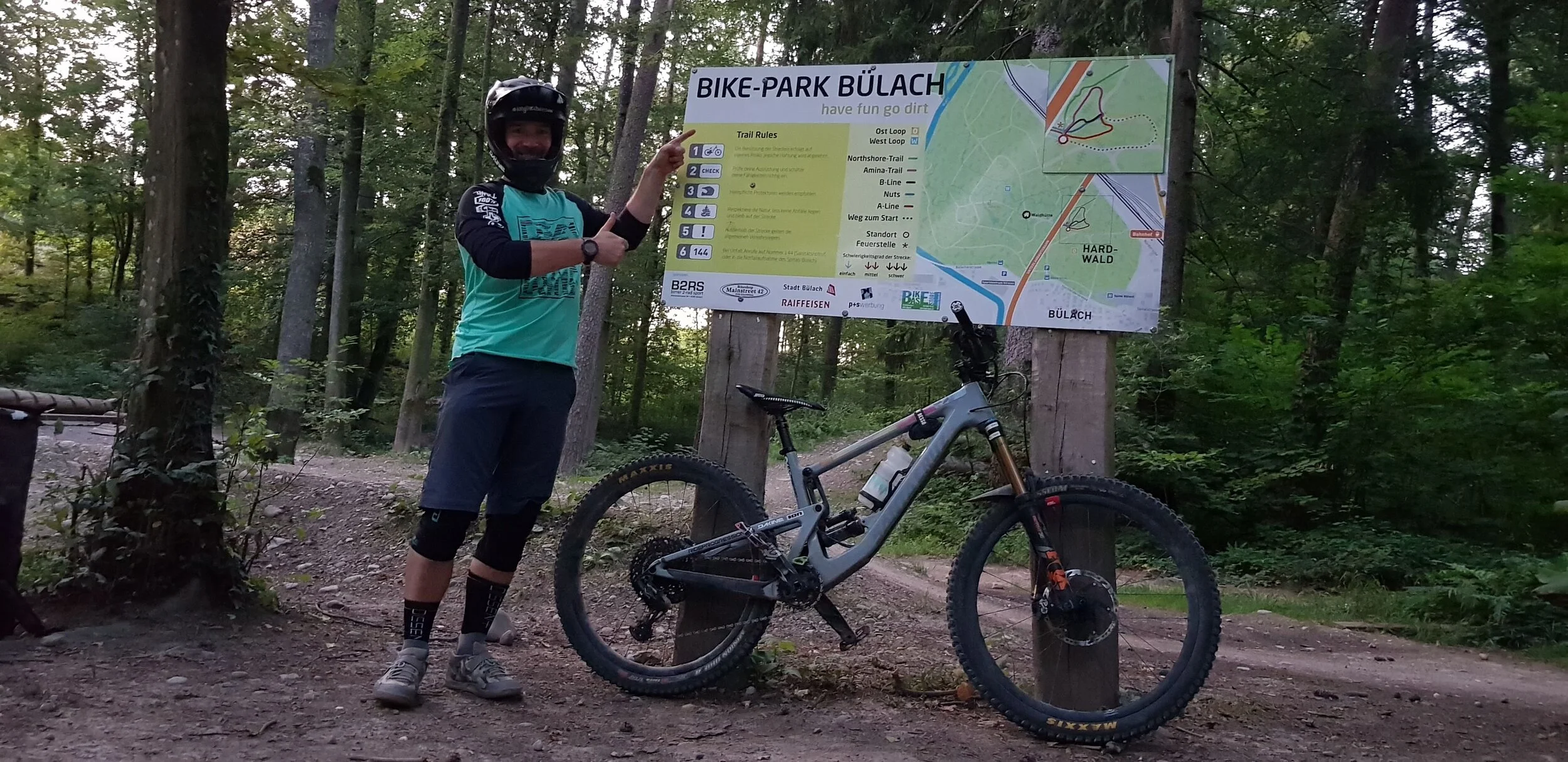 Bülach Bikepark Skills-Session: Tables springen