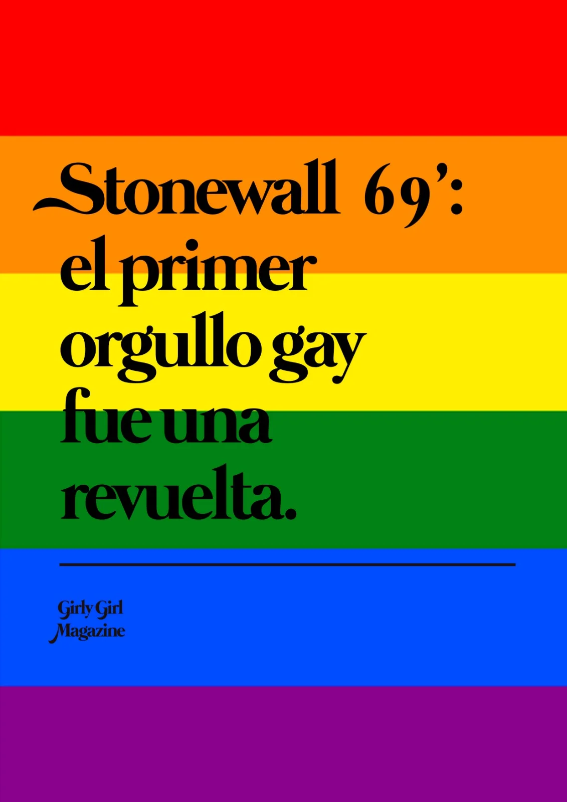 50 AÑOS DE STONEWALL