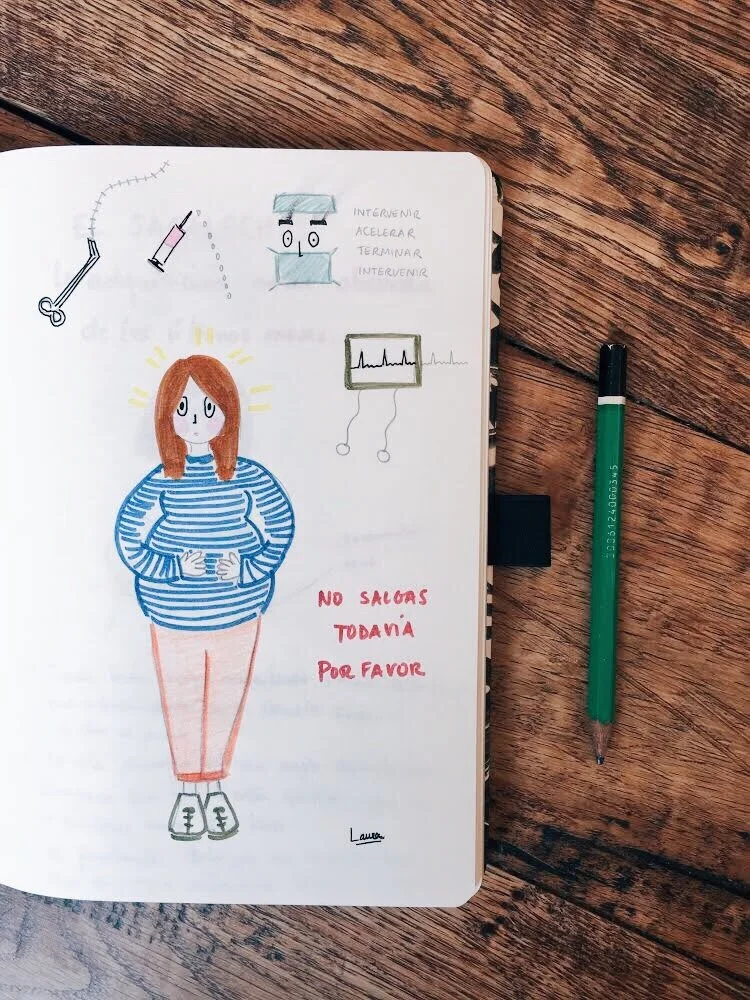 Dibujo de @modernacongafas