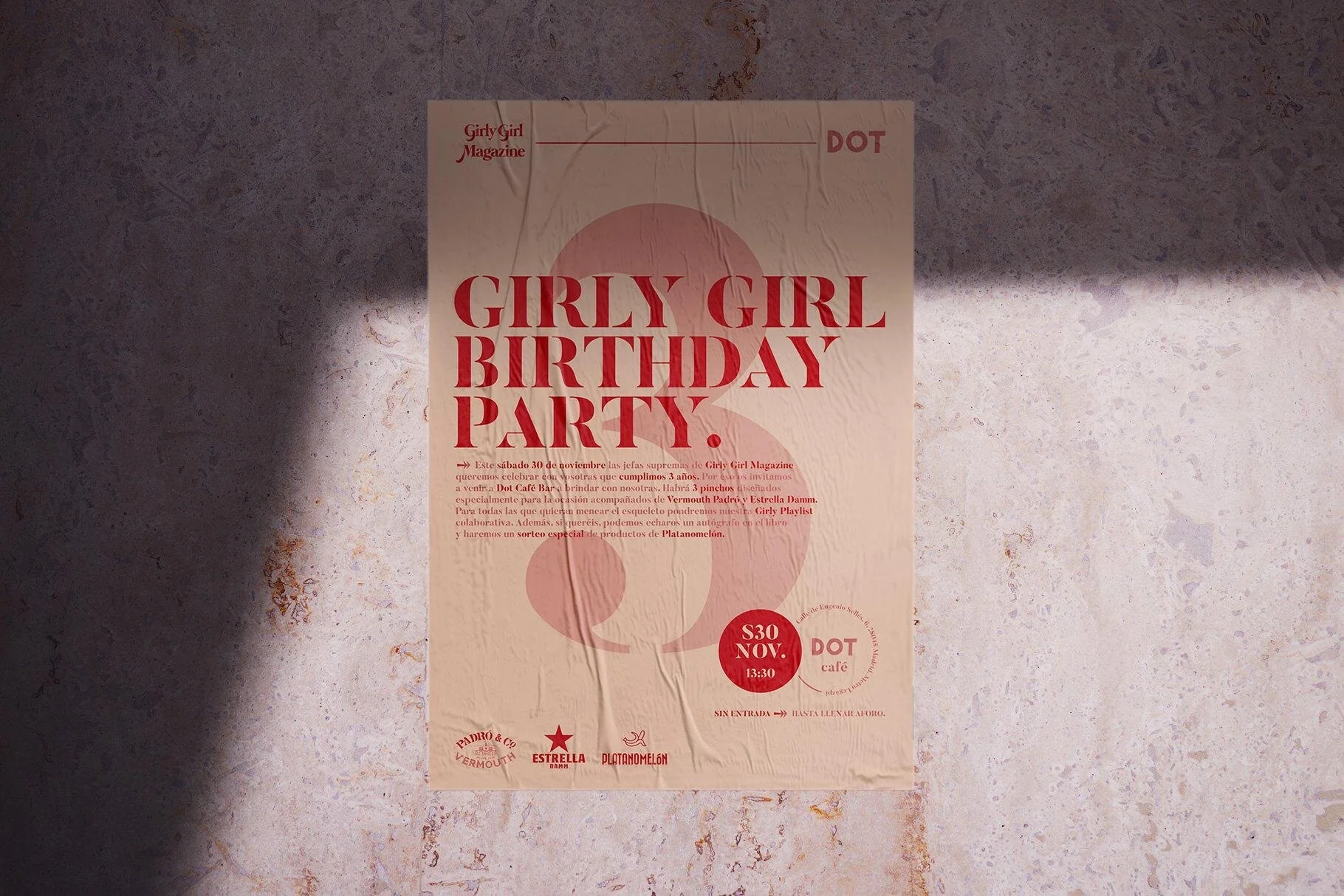 GIRLY GIRL MAGAZINE CUMPLE 3 AÑOS