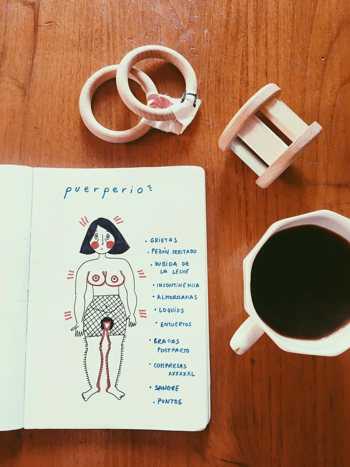 MATERNIDAD CON GAFAS. EL POST PARTO