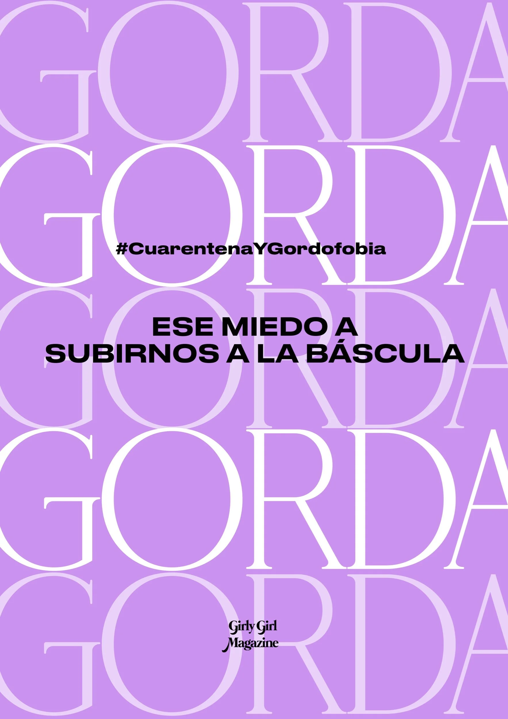 CUARENTENA Y GORDOFOBIA