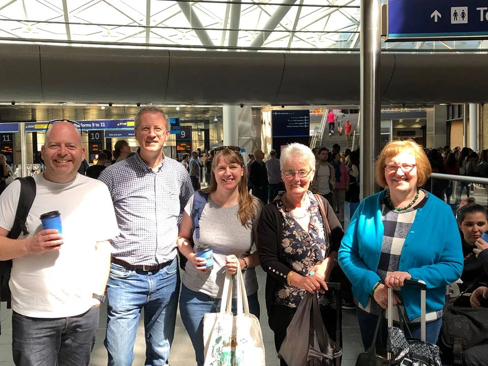 5 Hook-ites go to Niddrie, Edinburgh