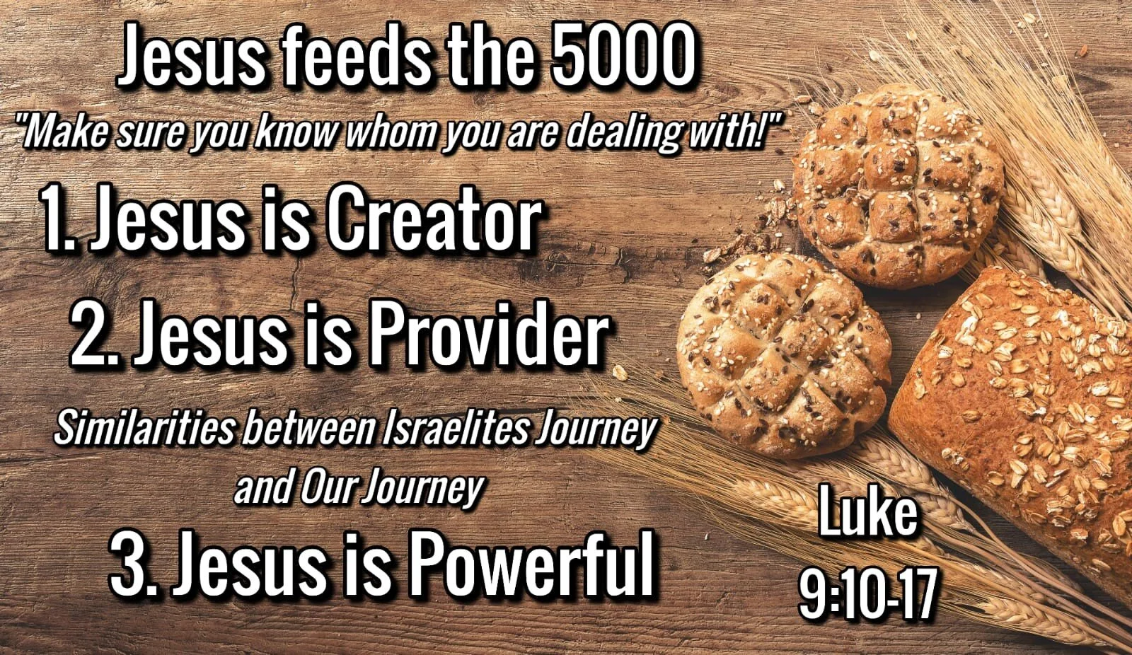 Morning Service  - 'Meals with Jesus'  
