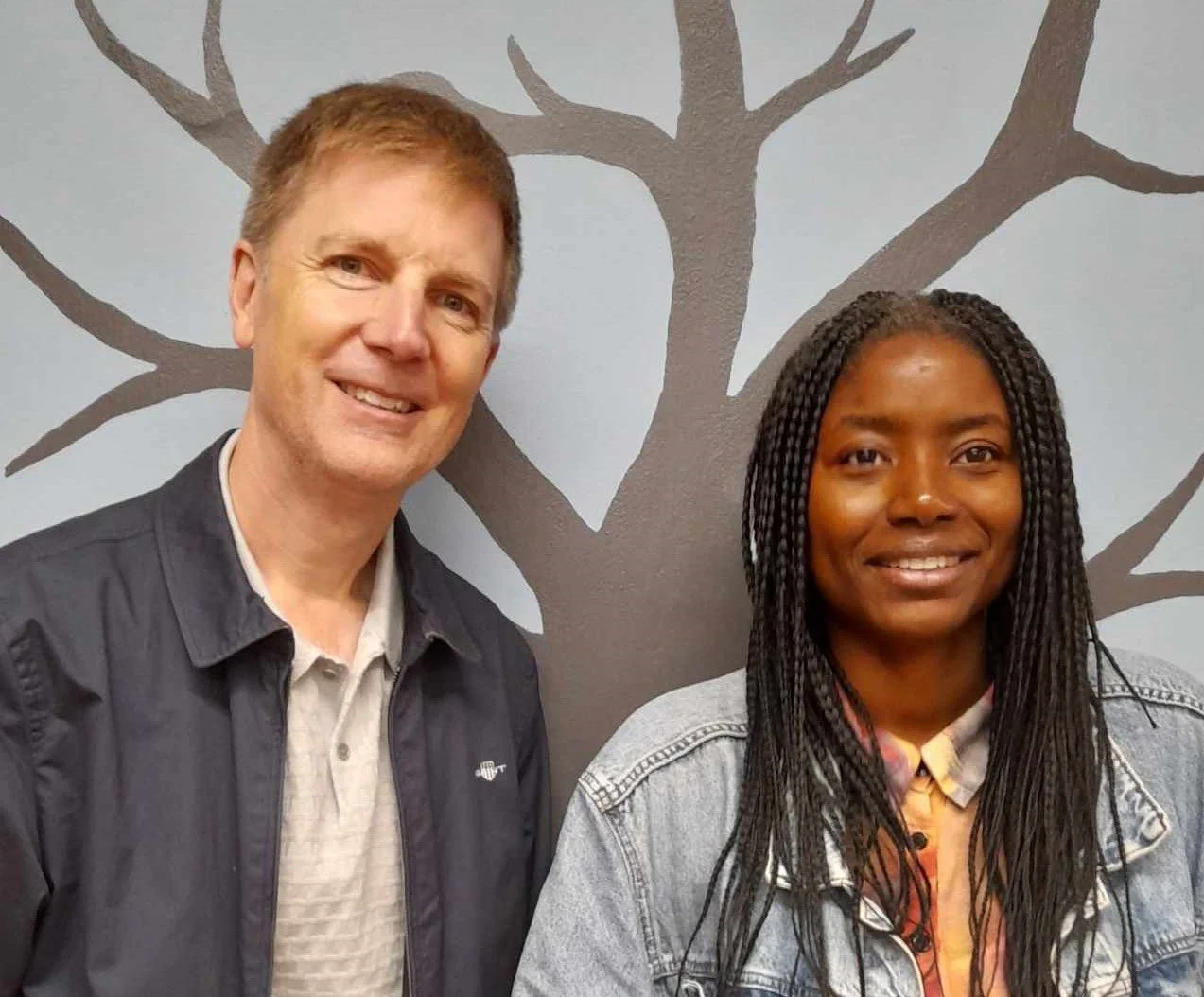 Doug Lacoss and Miatta Momoh