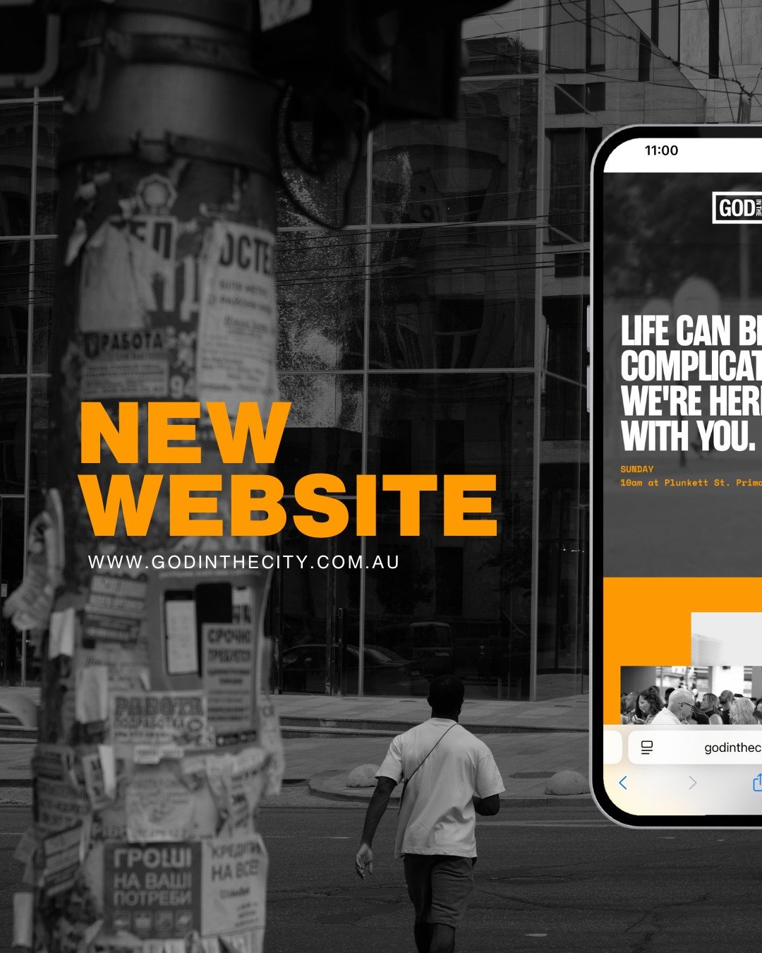 In case you missed it, our website has a new look. 
Find everything you need at www.godinthecity.com.au.