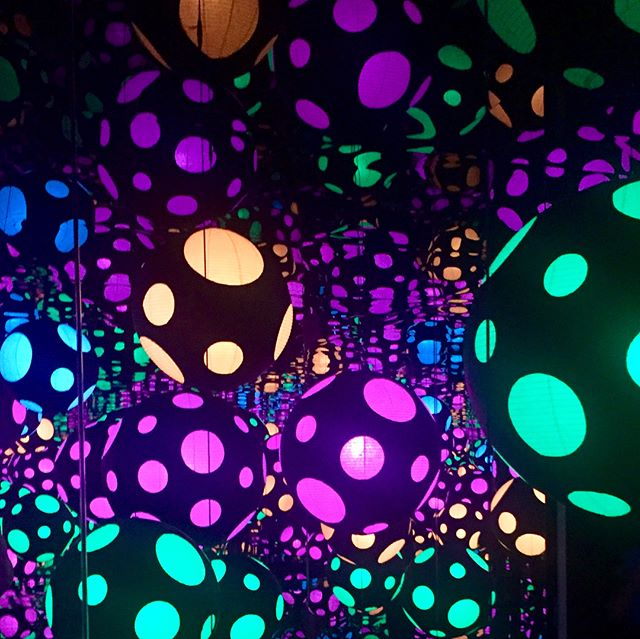 Office outing to see Yayoi Kusama at @victoriamirogallery was a very fitting way to spend #worldmentalhealthday . Can&rsquo;t wait to see the film of this inspirational and amazing lady #yayoikusama