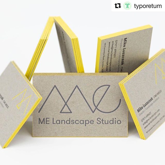 Repost from @typoretum - our letterpress printers for our awesome business cards!
We have had a lot of interest in our cards. They are actually printed using metal relief plates, utilising traditional craft skills &amp; vintage printing presses!

#ty