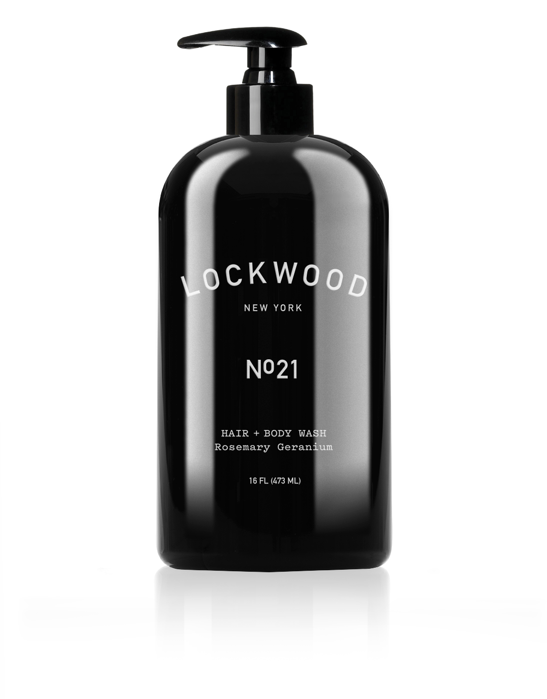 No 21: Rosemary Geranium Hair+Body Wash — Lockwood New York