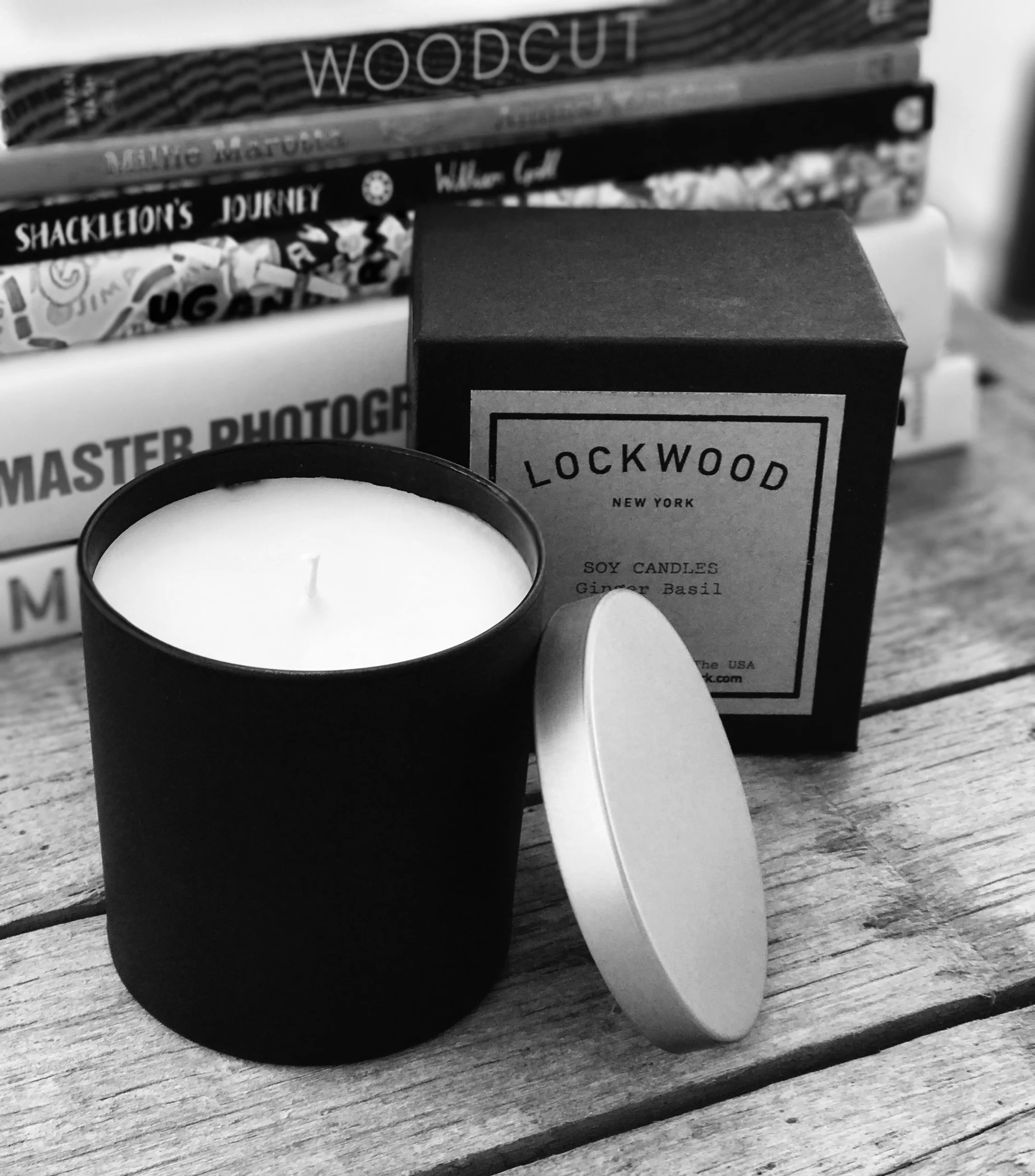 Basil Ginger Soy Candle — Lockwood New York