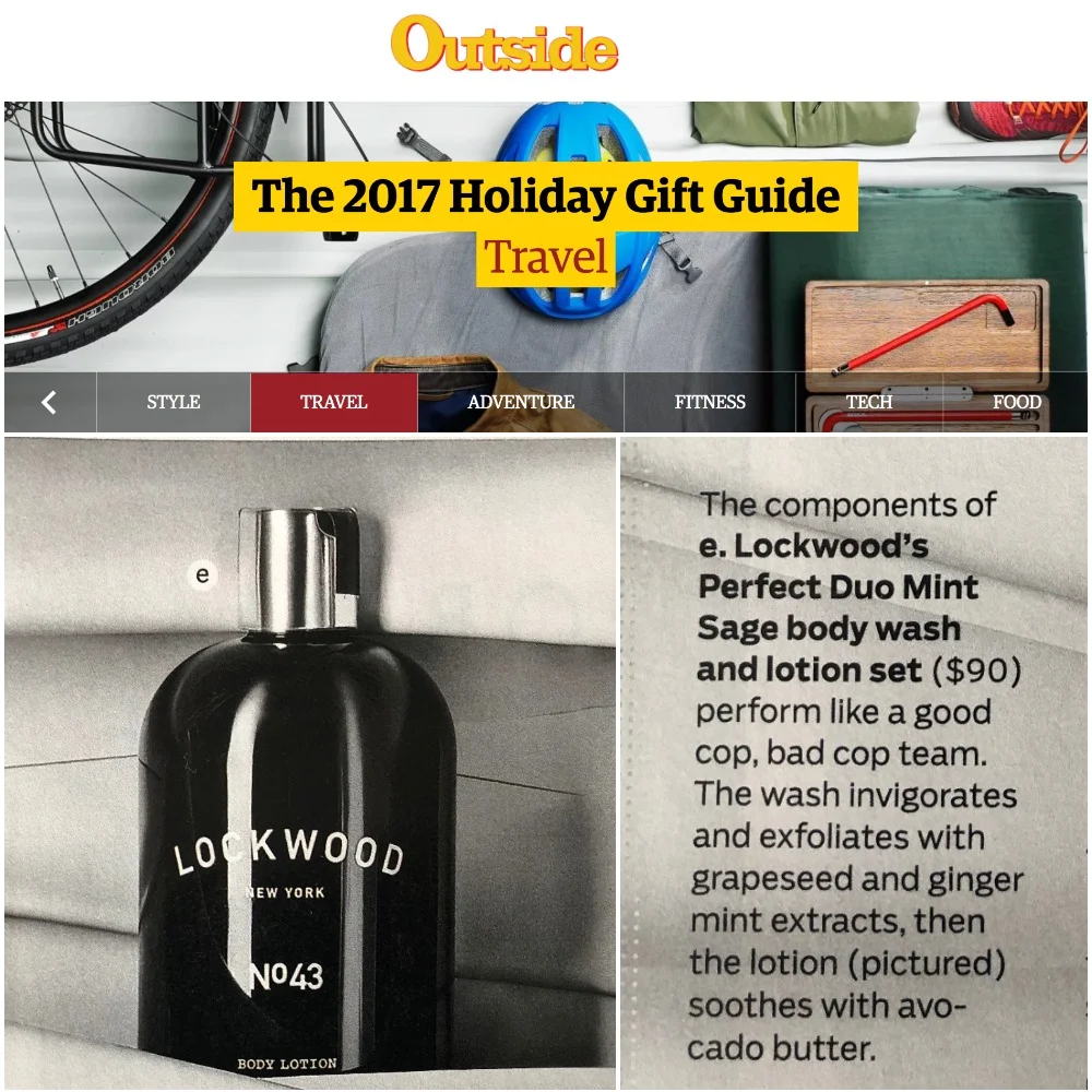 Outside Magazine: 2017 Holiday Gift Guide