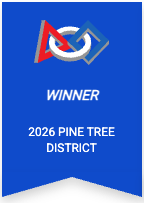 2026 Pine Tree Blue Banner